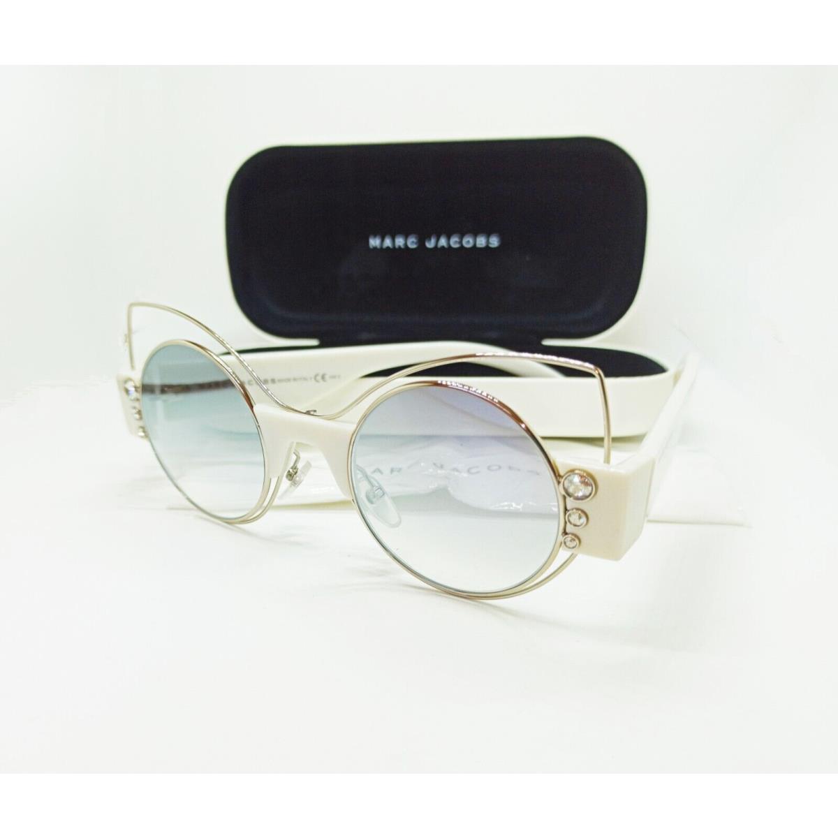 Marc Jacobs MJ1/S U4XFU Silver White / Silver Mirror Lens MJ 1/S. Italy