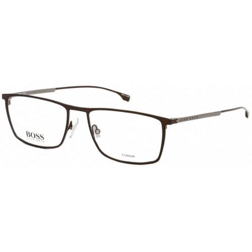 Hugo Boss HB0976-4IN-55 Eyeglasses Size 55mm 17mm 145mm Brown Men