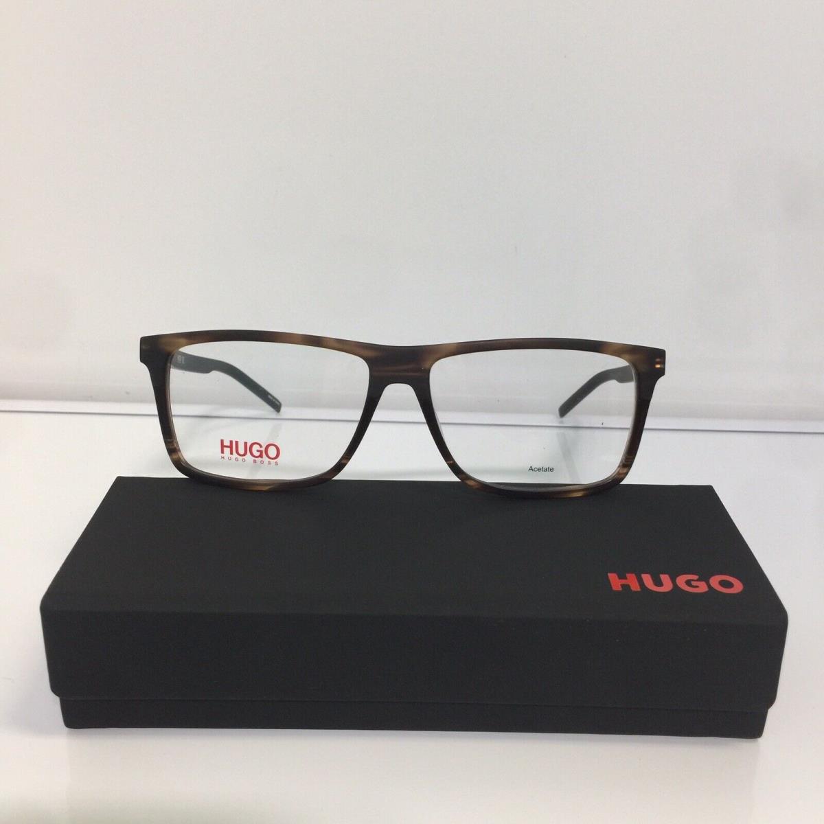 Hugo 1088 By Hugo Boss BU0 Matte Brown Plastic Eyeglasses 57mm