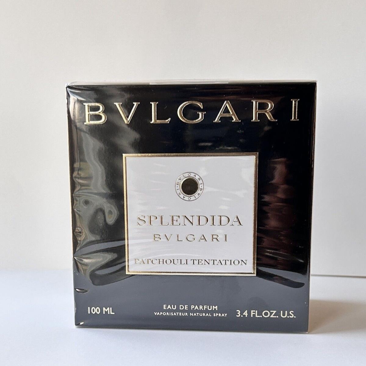 Splendida Patchouli Tentation Bvlgari 3.4oz/100ml Edp Spray Women Perfume