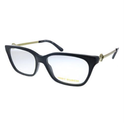 Tory Burch TY 2107 1798 Black Plastic Square Eyeglasses 50mm