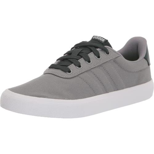 Adidas Men`s Vulcraid3r Skate Shoe Grey/Shadow Green/White