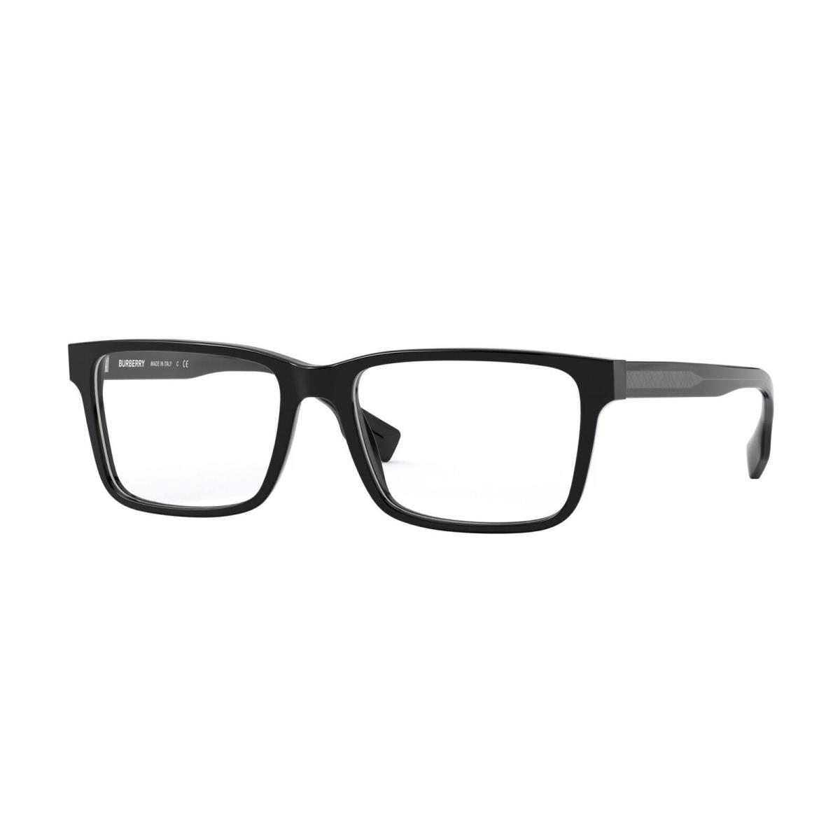 Burberry Eyeglasses BE2320F 3862 55mm Heath Black / Demo Lens