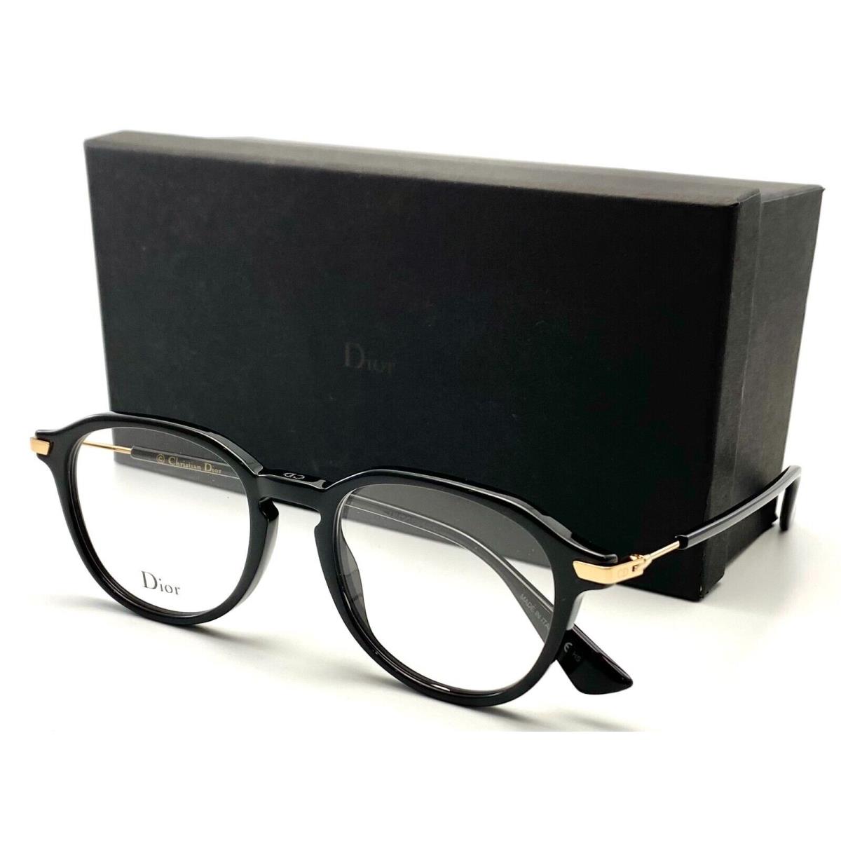 Dior DIORESSENCE17 807 Black Eyeglasses Frame 49-19 145