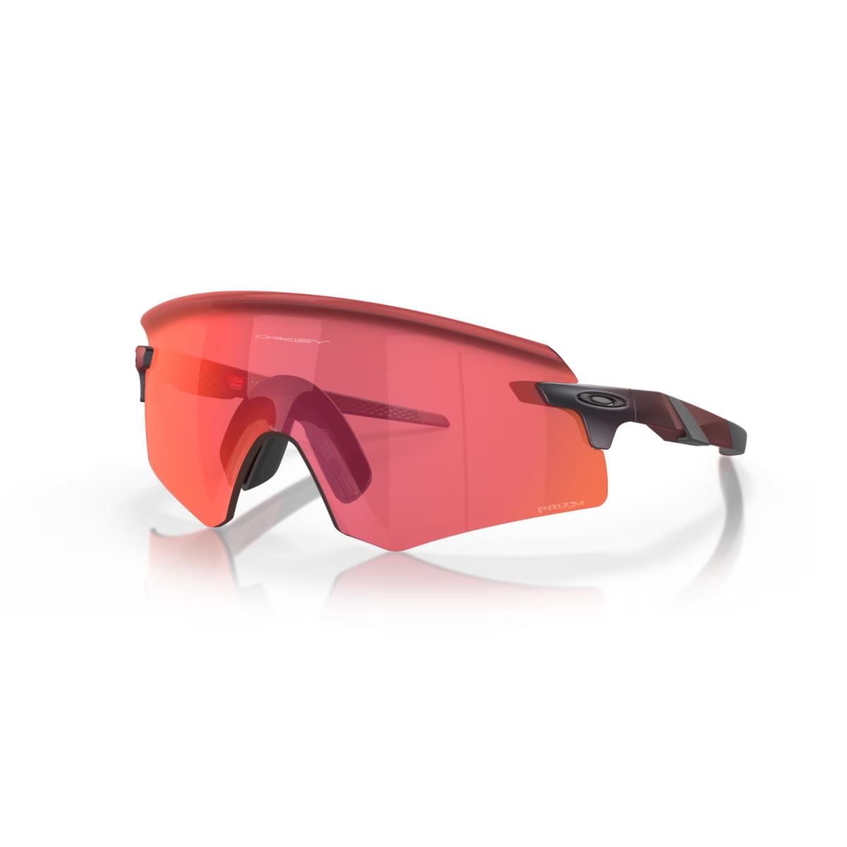 Oakley Encoder Sunglasses OO9471-0836 Matte Red Colorshift W/ Prizm Trail Torch