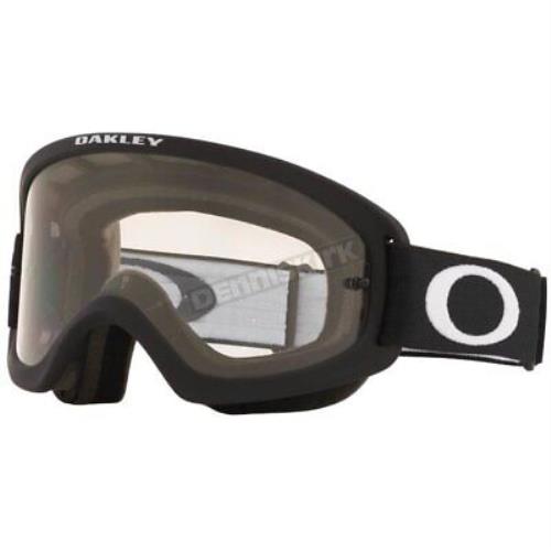 Oakley Youth Black O-frame 2.0 Pro XS MX Goggles W/clear Lens-0OO7116 711609 - Frame: Matte Black, Lens: