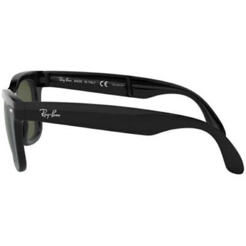 Ray-Ban sunglasses Wayfarer Folding Classic - Frame: Black, Lens: Green 2