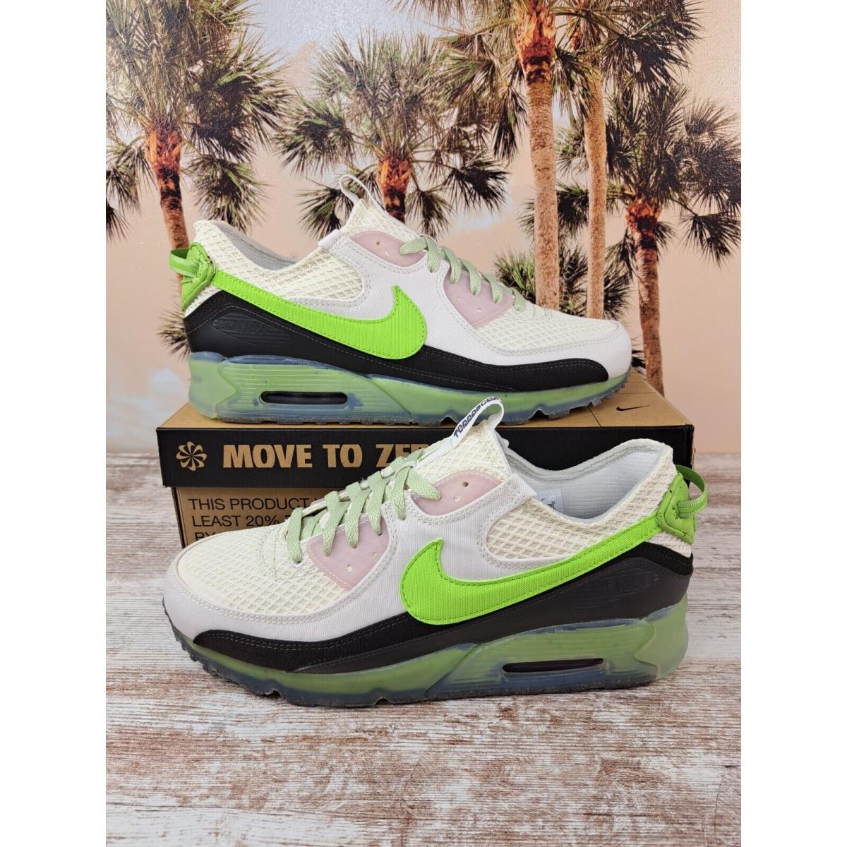 Nike Air Max 90 Terrascape `phantom Vivid Green` DM0033-001 Men`s Size 10 - Green