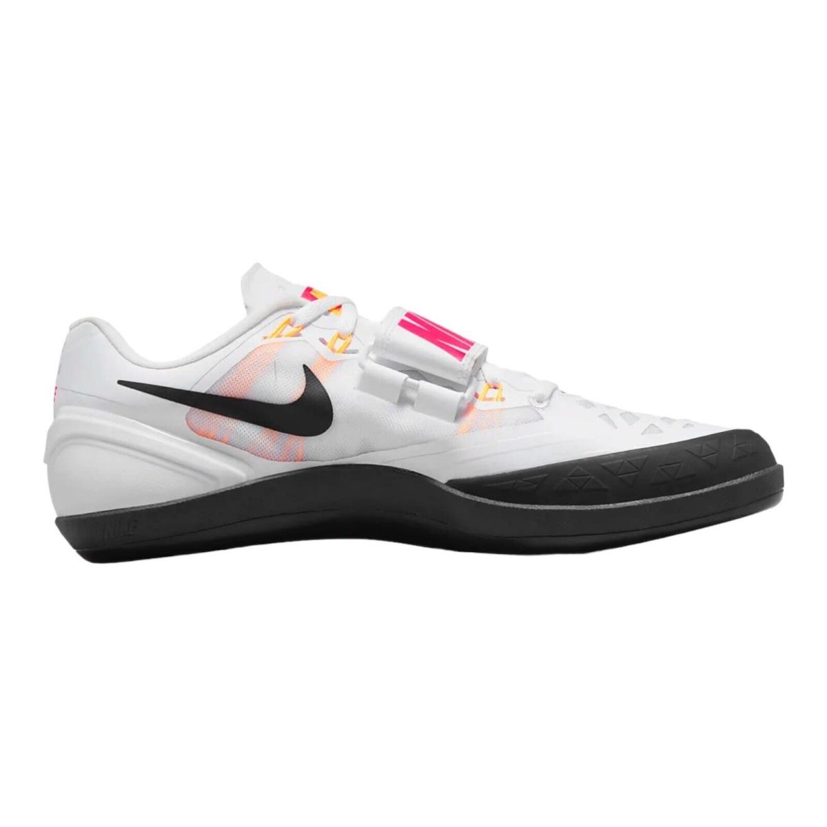 Nike Zoom Rotational 6 White Black Track Field Throwing Shoes Men s Size 15