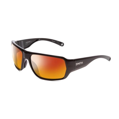 Smith Optics Castaway Unisex Wrap Polarized Sunglasses Gloss Black 63mm 4 Option Red Mirror Polar