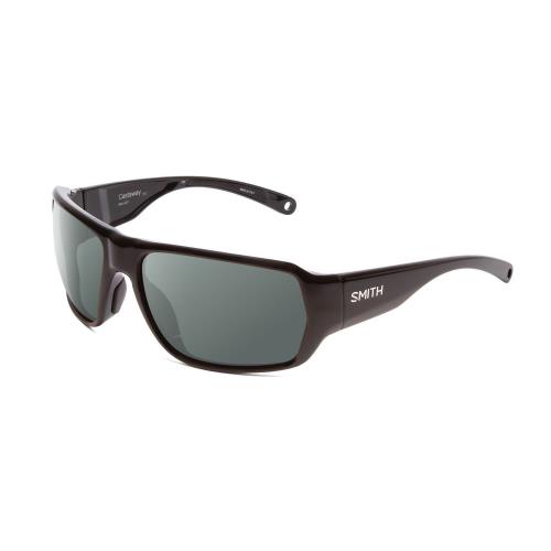 Smith Optics Castaway Unisex Wrap Polarized Sunglasses Gloss Black 63mm 4 Option Smoke Grey Polar