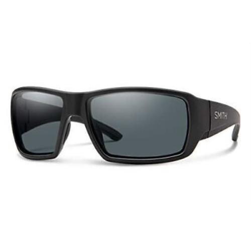 Smith Optic Operators Choice Elite Wrap Sunglasses in Matte Black/polarized Gray