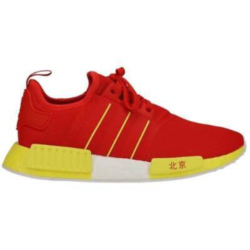 Adidas FY1262 Mens Nmd_R1 Sneakers Shoes Casual - Red - Red