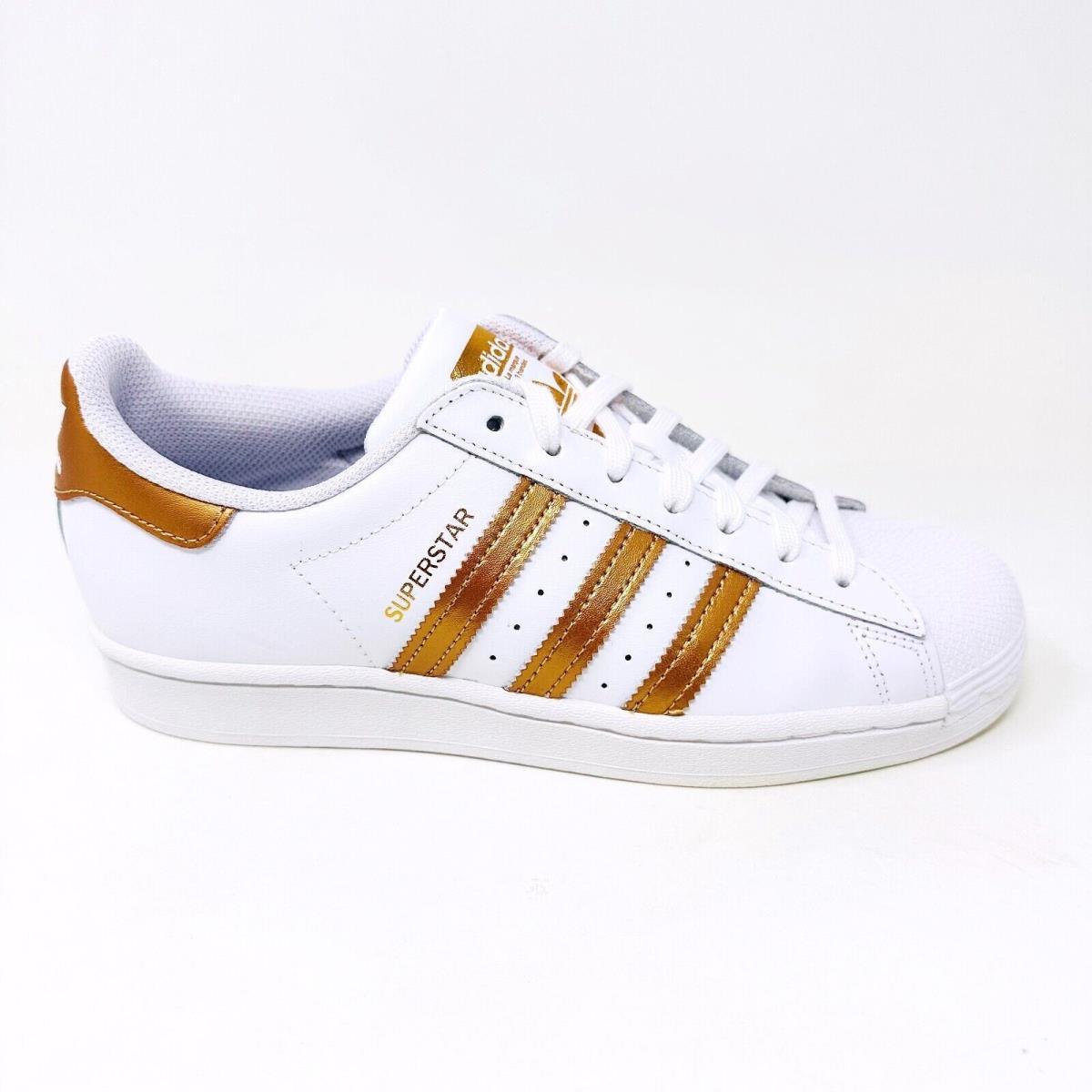 Adidas Originals Superstar Cloud White Copper Metallic Womens Shoes FX7484