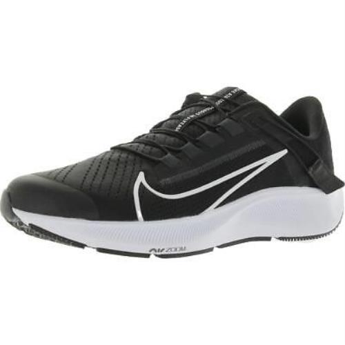 Nike Mens Air Zoom Pegasus 38 Flyease Mesh Running Shoes Sneakers Bhfo 9632 - Black/White