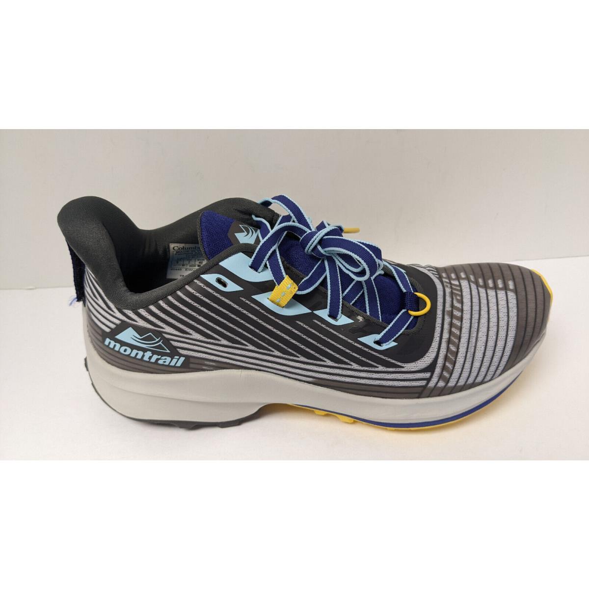 Columbia Montrail Trinity AG Trail Running Shoes Grey/blue Women`s 9 M