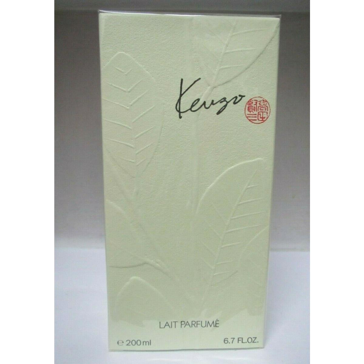 Kenzo Perfumed Body Lotion/lait Parfume 6.7 Oz/200 ml