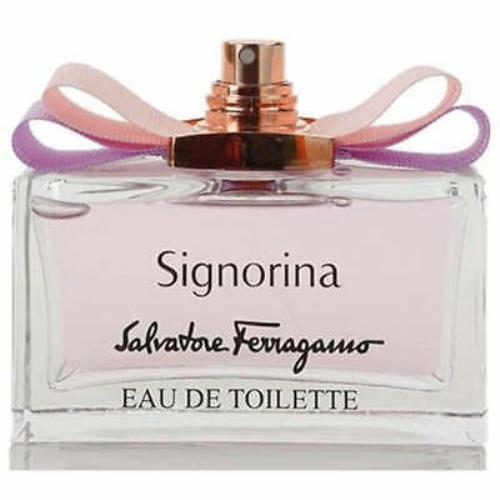 Signorina by Salvatore Ferragamo Perfume Edt 3.3 / 3.4 oz Tester