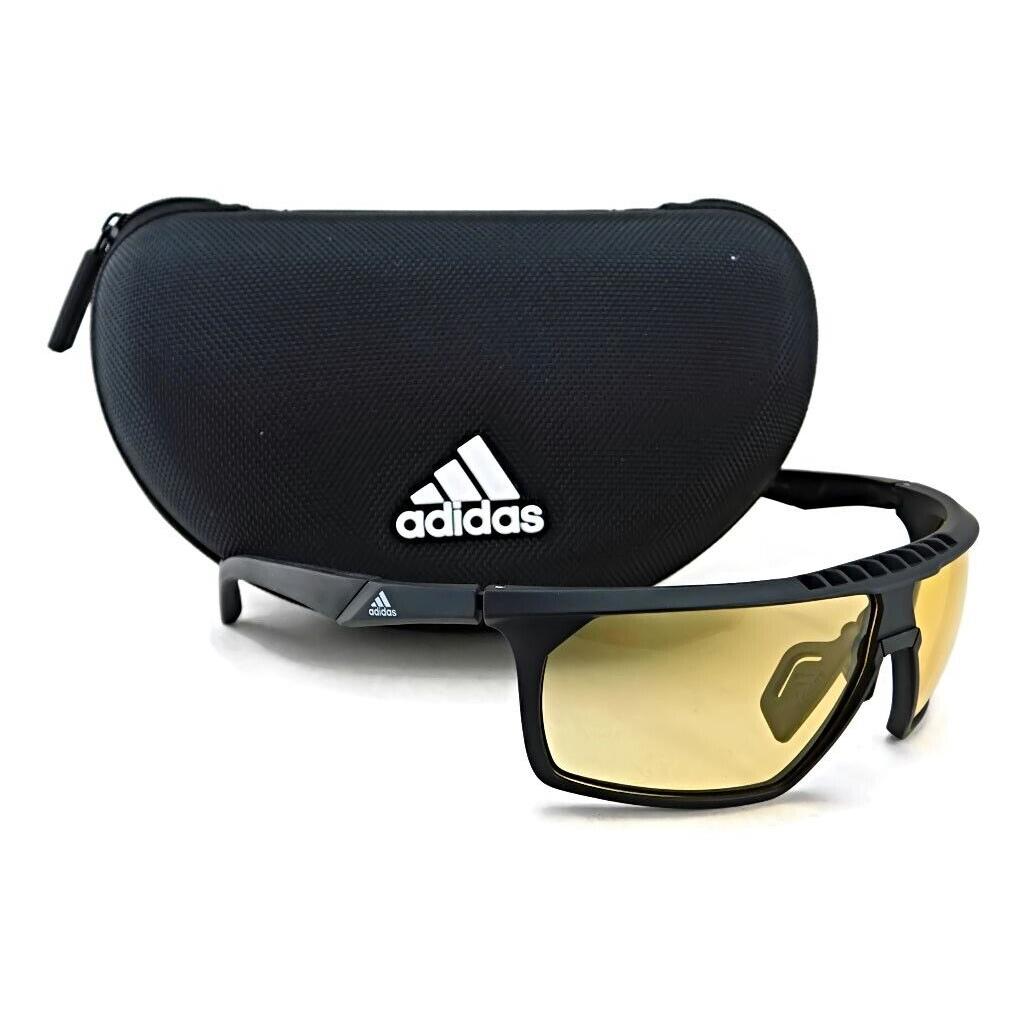 Adidas Sport Sunglasses SP0030 02E Matte Black / Photocromic Vario Lens