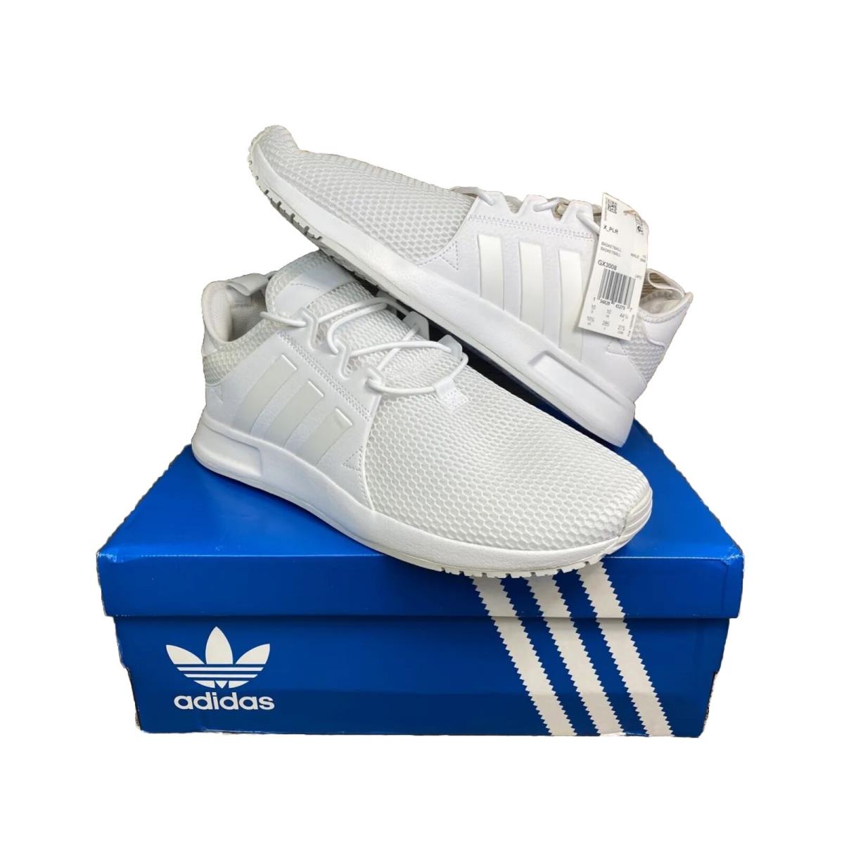 Adidas xplorer all white hot sale shoes