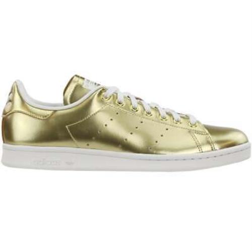Adidas Stan Smith Mens Size 8 D Sneakers Casual Shoes FV4298 - Gold