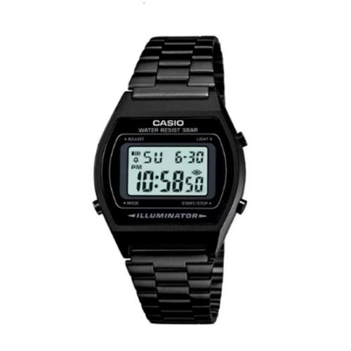 Casio Men`s Black Digital Display Stainless Steel Casual Watch B640WB-1ADF