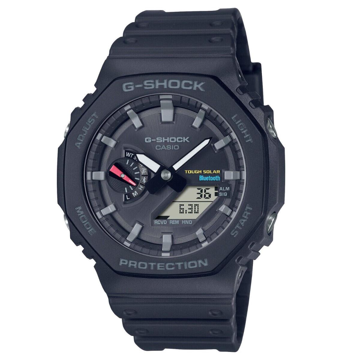 Casio G-shock Solar Bluetooth 2100 Black Casioak GAB2100-1A