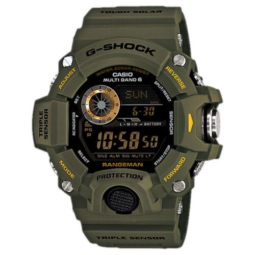 Casio G-shock GW9400-3CR Rangeman Solar Digital Watch Green