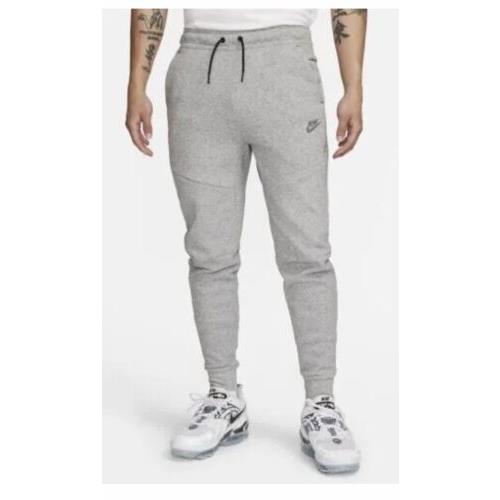 Nike Tech Fleece Joggers Pants Sweats Gray Recycled Fiber DQ4316-063 Men`s XL