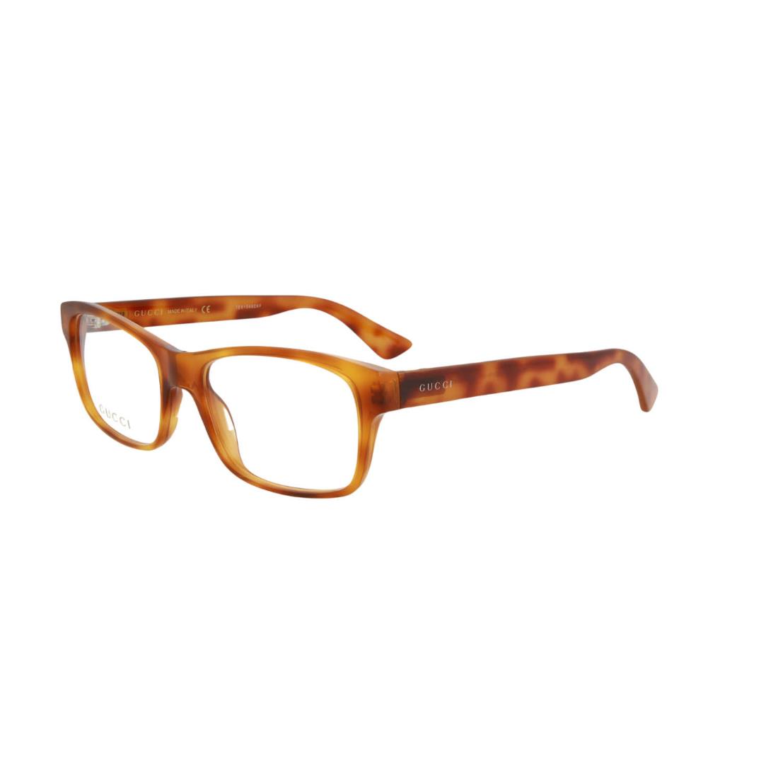 Gucci Eyeglasses Frames GG0006O 012 55-18-145 Havana Made in Italy