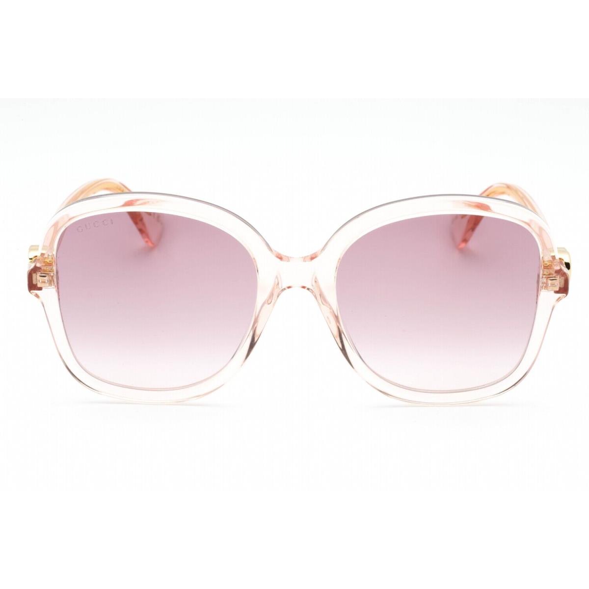 Gucci GG1178S-005-56 Sunglasses Size 56mm 145mm 20mm Pink Women