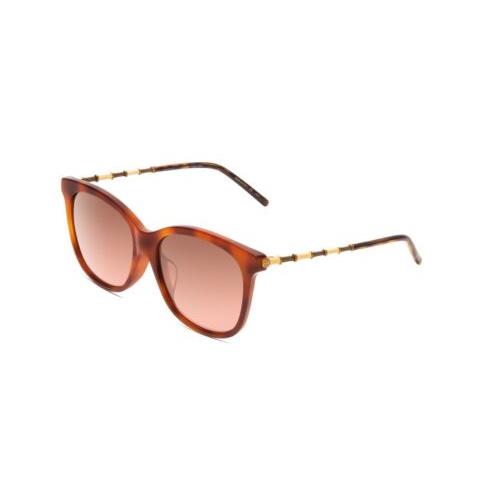 Gucci GG0655SA-003 Women Cateye Sunglasses Havana Tortoise Brown Gold/brown 56mm - Multicolor Frame, Multicolor Lens