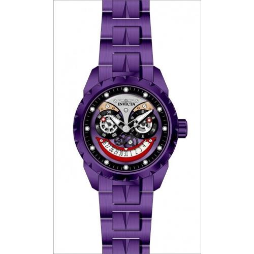 Invicta watch Specialty - Black Dial, Purple Band 11