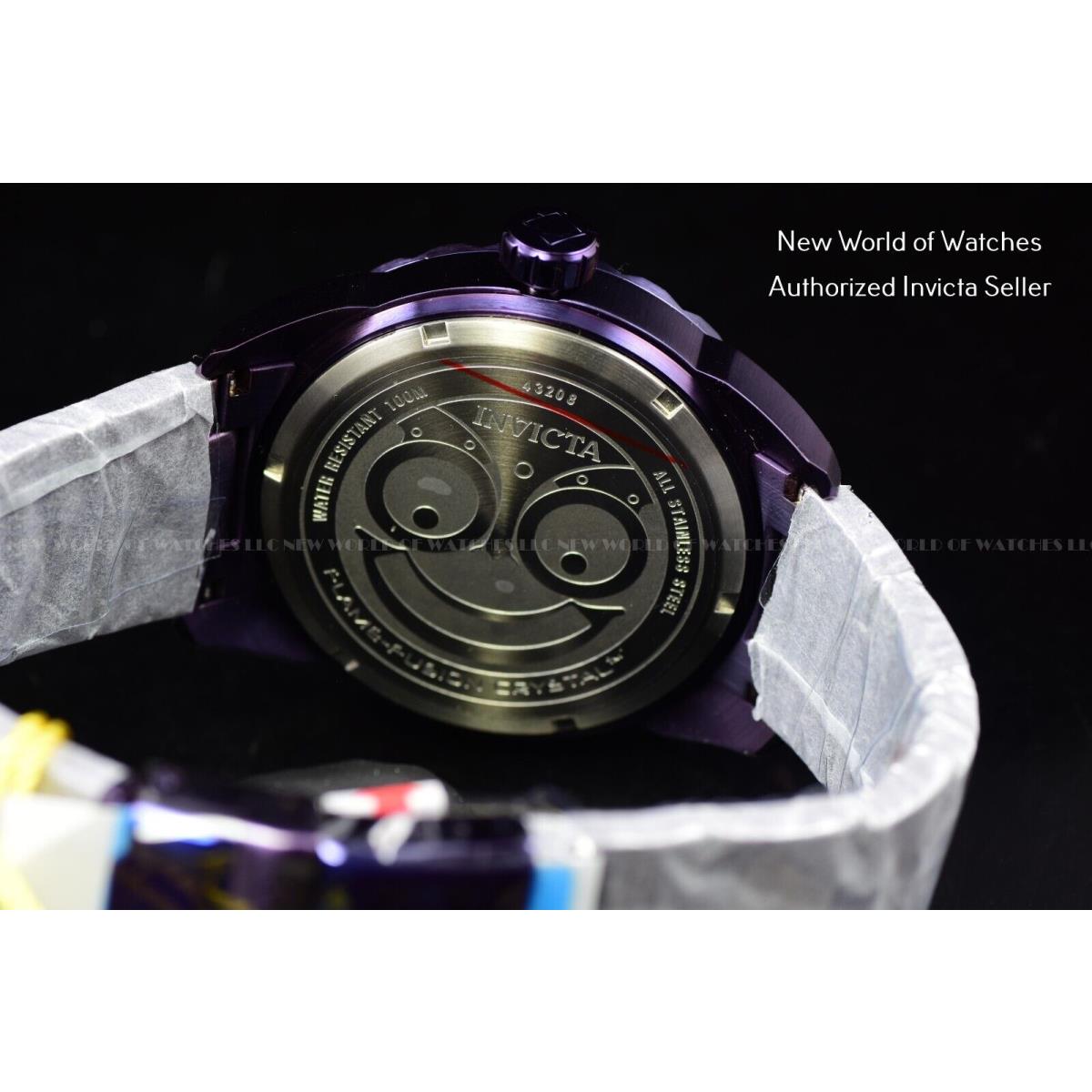 Invicta watch Specialty - Black Dial, Purple Band 14