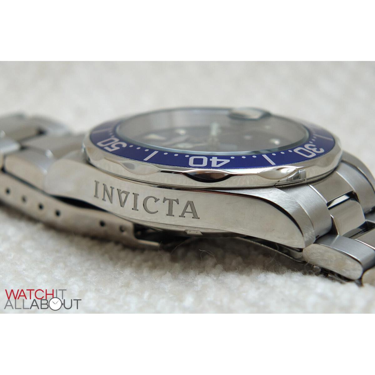 Invicta Pro Diver 9094 Blue Dial Stainless Steel Automatic Watch