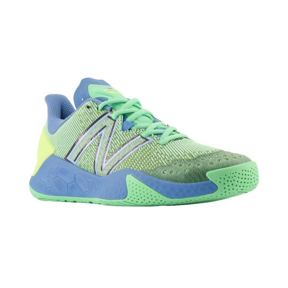 New Balance Fresh Foam X Lav V2 All Court Womens Tennis Shoes - Electric Jade