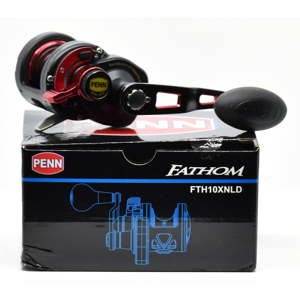 Penn FTH10XNLD Fathom Lever Drag Reel