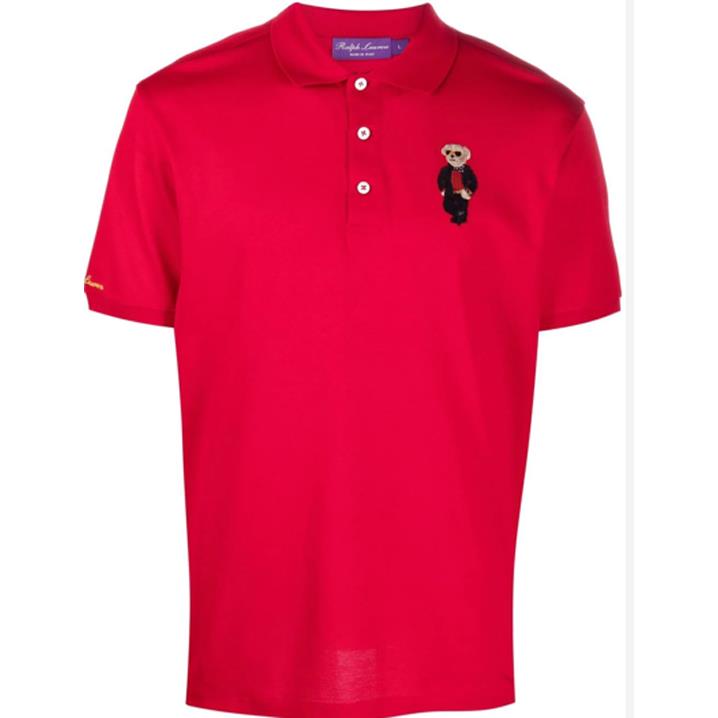 Ralph Lauren Purple Label Red Slim Fit Sunglass Collection Polo Bear Shirt