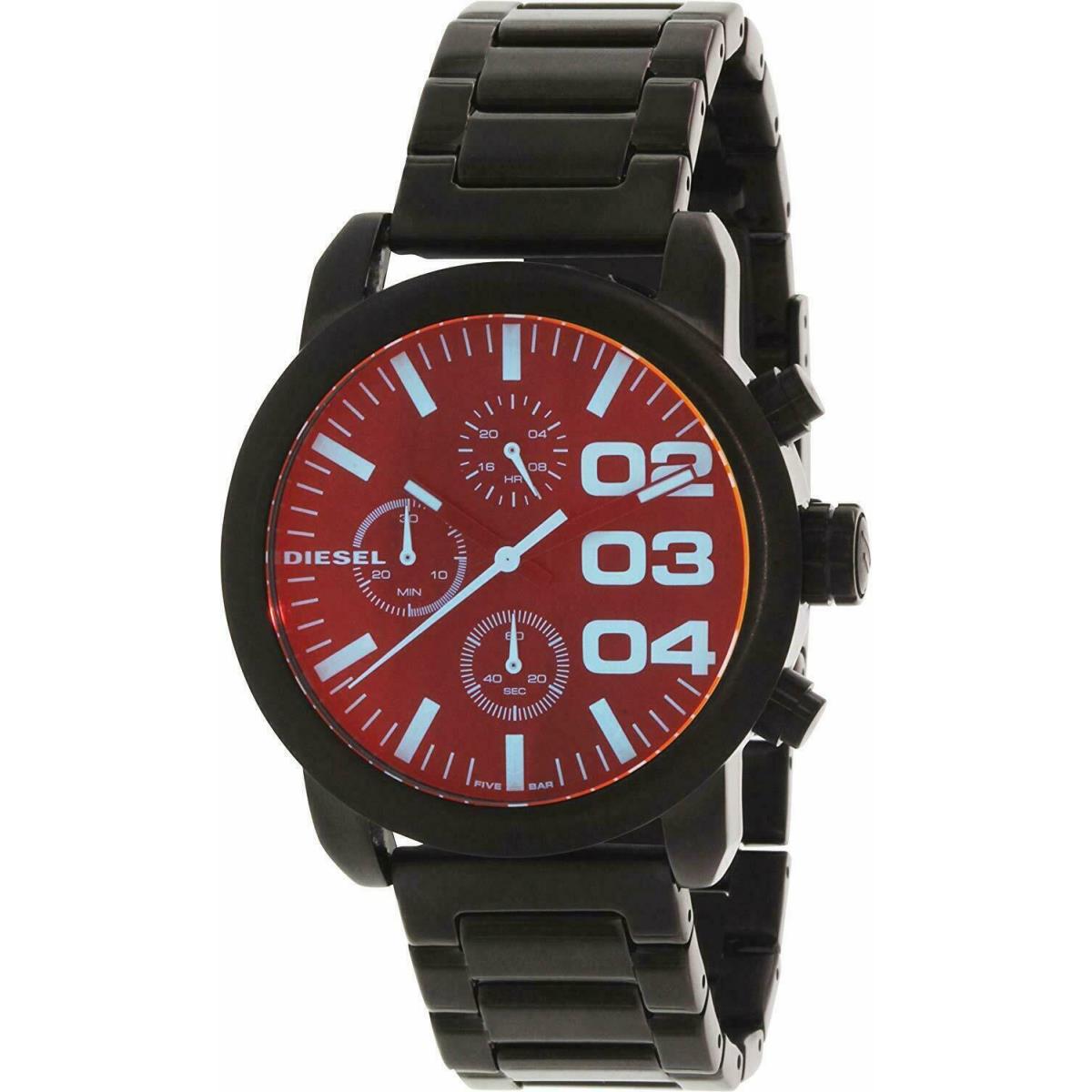 Diesel DZ5466 Chronograph Black Stainless Steel Band Women`s Watch