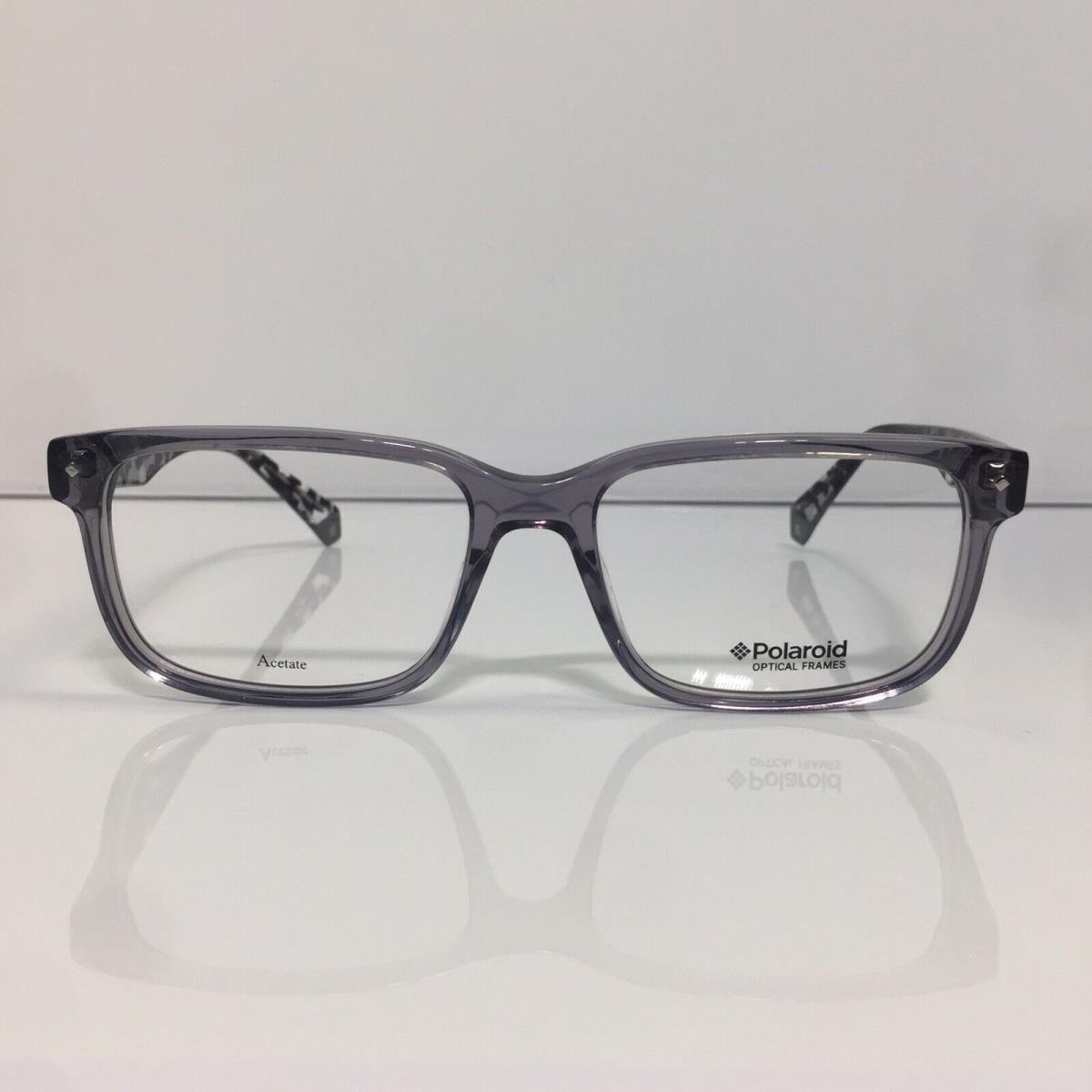 Polaroid D335 KB7 Grey Plastic Unisex Eyeglasses 53mm