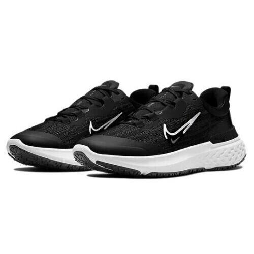 Nike React Miler 2 Shield Women`s Road Running Shoes Black DC4066-001 - Black