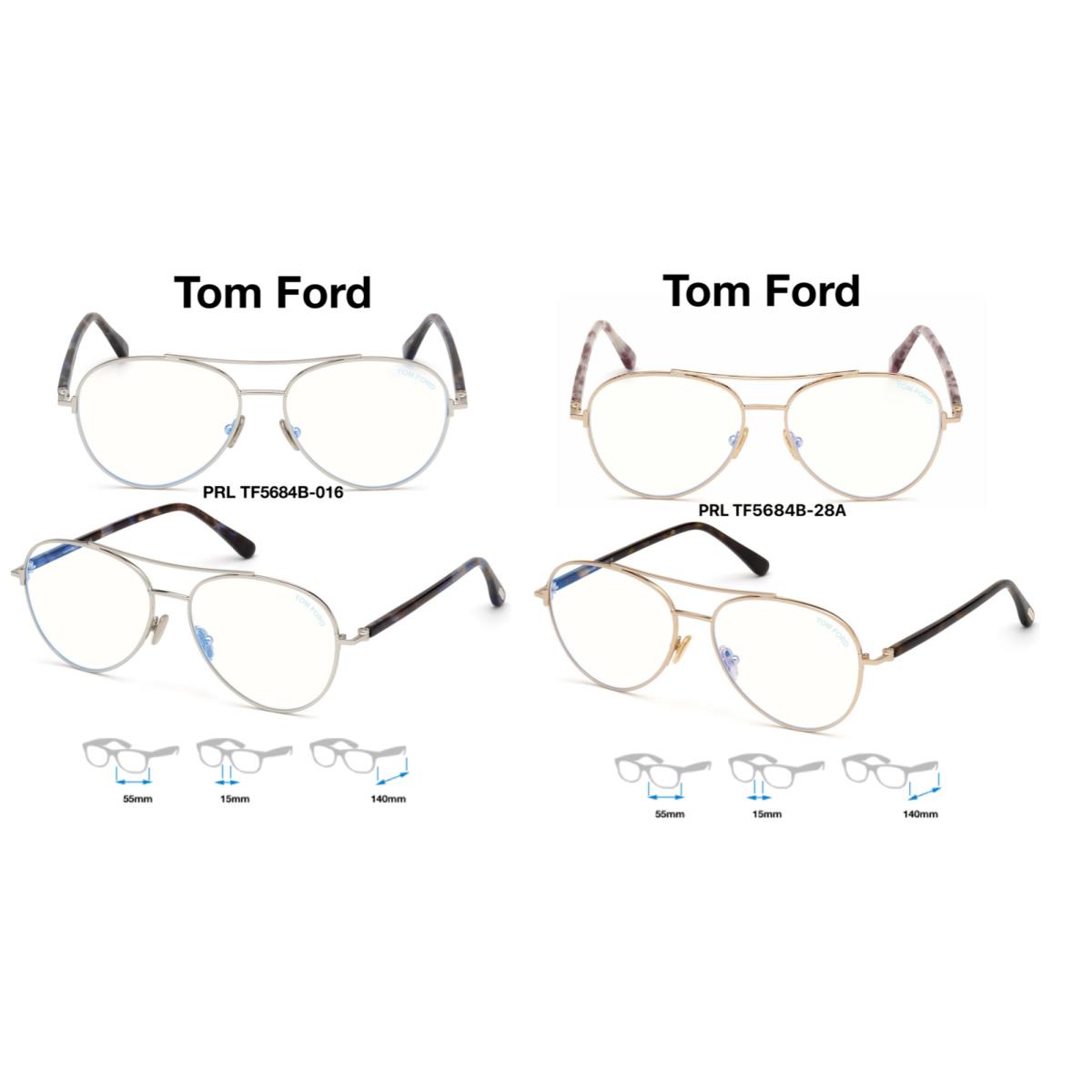 Tom Ford TF 5684-B Eyeglass Frames Unisex FT 5684-B