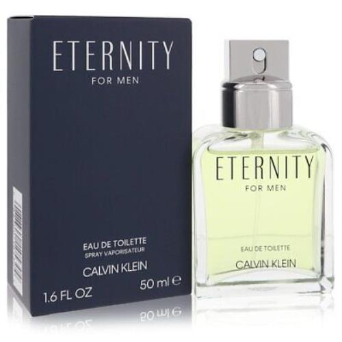 Eternity by Calvin Klein Eau De Toilette Spray 1.7 oz / 50 ml Men