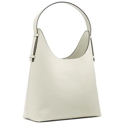 Calvin Klein Zina Large Tote Shoulder-bag Triple Compartment Sage Green