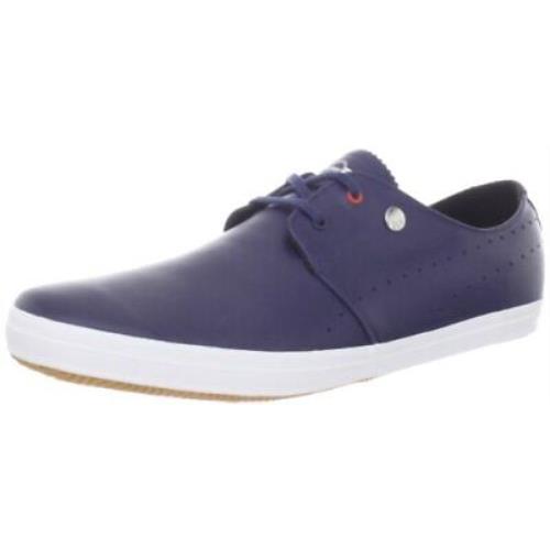 Puma Men`s Be Mini Vulc Lace Up Flats Sneakers Shoes Color Options Medieval Blue