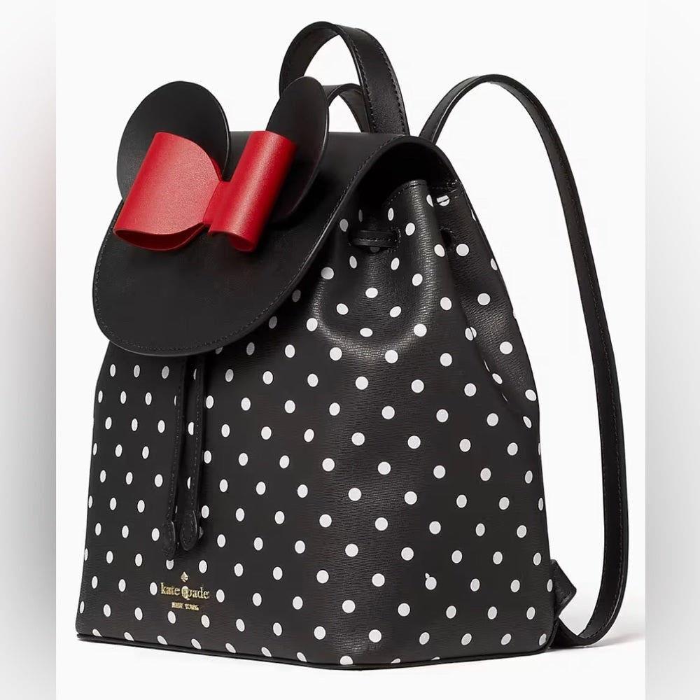 Women s Bag Disney X Kate Spade York Minnie Mouse Leather Backpack