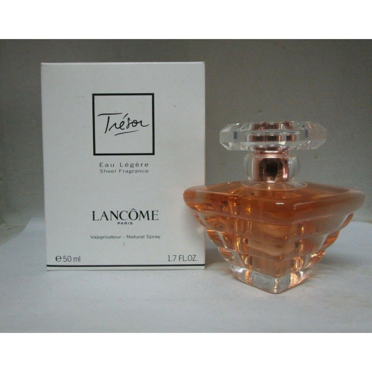 Tresor By Lancome Eau Legere Sheer Fragrance For Women 1.7 oz/50 ml TT