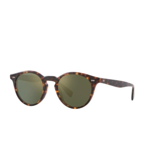 Oliver Peoples OV5459SU 145408 48 Romare Sun Sable Tortoise/green Sunglasses - Frame: , Lens: Green