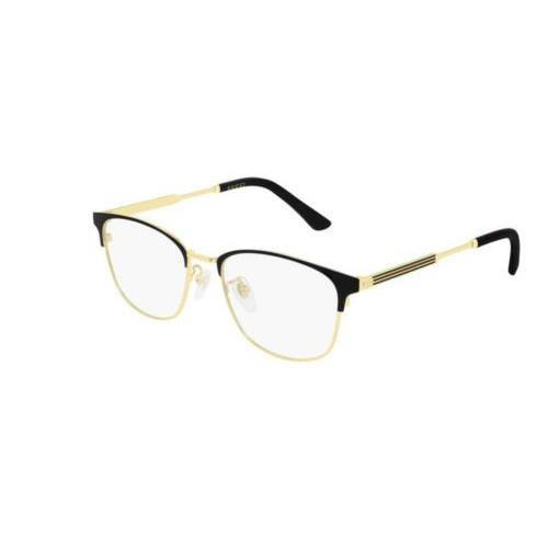 Gucci GG 0609OK 001 Gold/black Eyeglasses