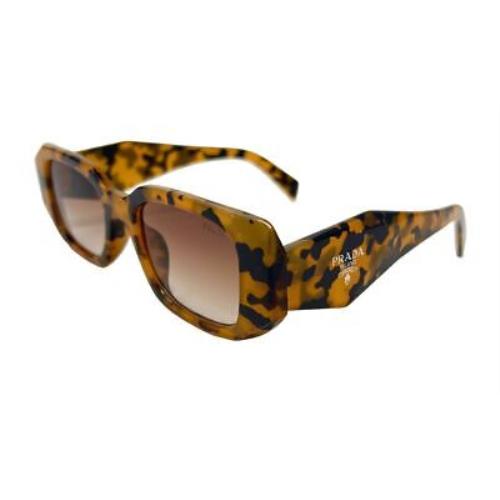 Prada PR17WS-VAU2Z1-49 Honey Tortoise Sunglasses